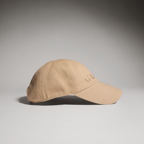 Women's Printed Canvas Baseball Hat