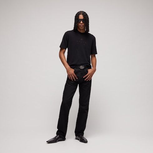 Men's Devoré Print Cotton Jersey T-Shirt