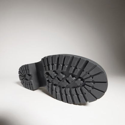 Women's loafer with Horsebit and lug sole
