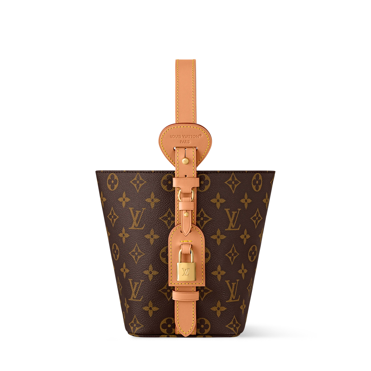 All In BB Monogram Coated Canvas Gold-Toned Hardware