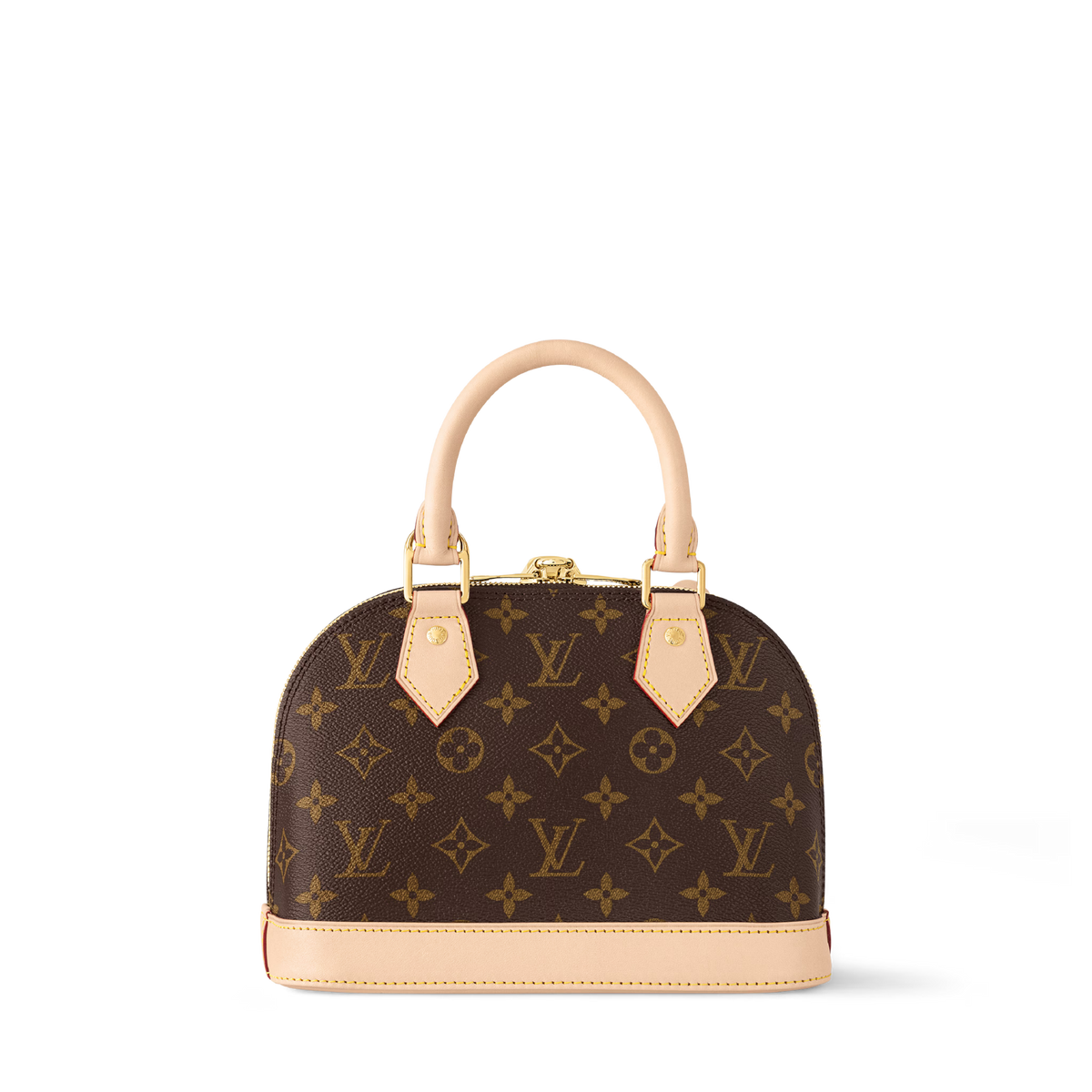 Alma BB Monogram Coated Canvas Gold-Toned Hardware