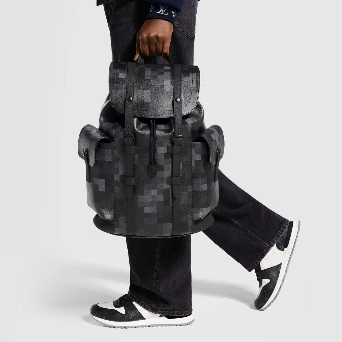 Men's Christopher MM Backpack Damoflage Black