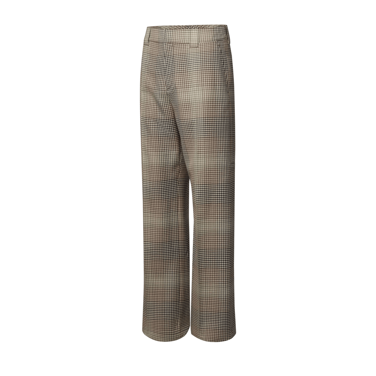 Men's Checked Wool Jacquard Chino Pants