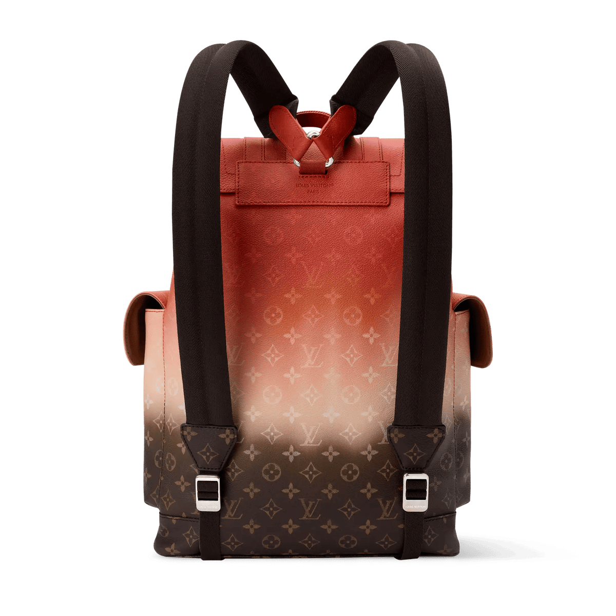 Men's Christopher MM Backpack Monogram Pigment Orange