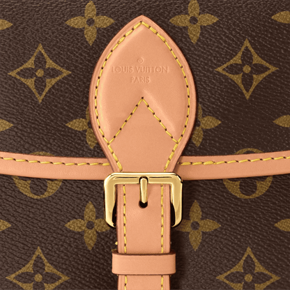 Women's Diane Monogram Fuchsia Satchel