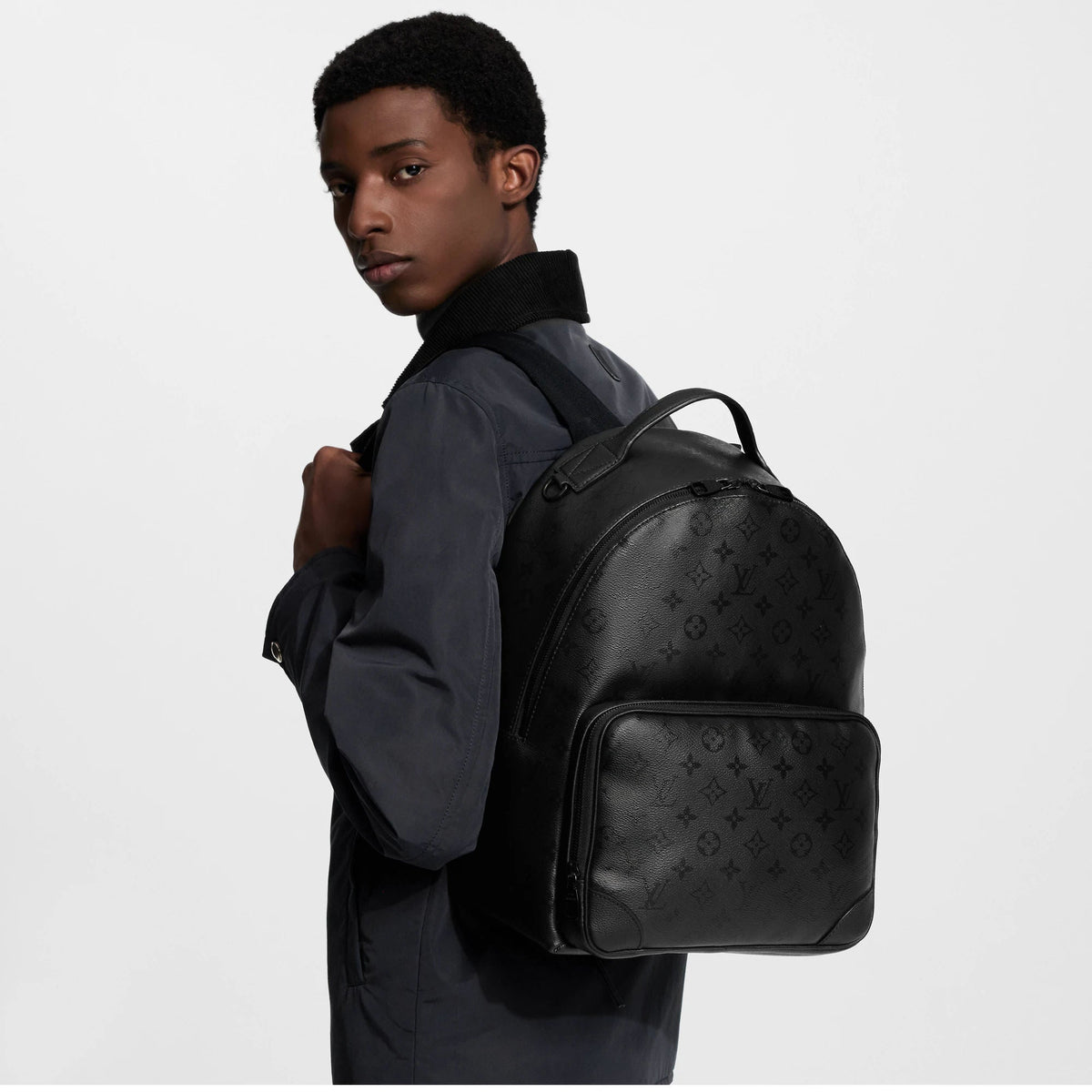 Men's Discovery Cargo Backpack Monogram Midnight