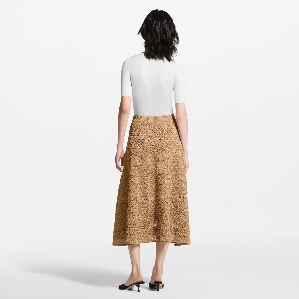 Women's High Neck Knit Top
