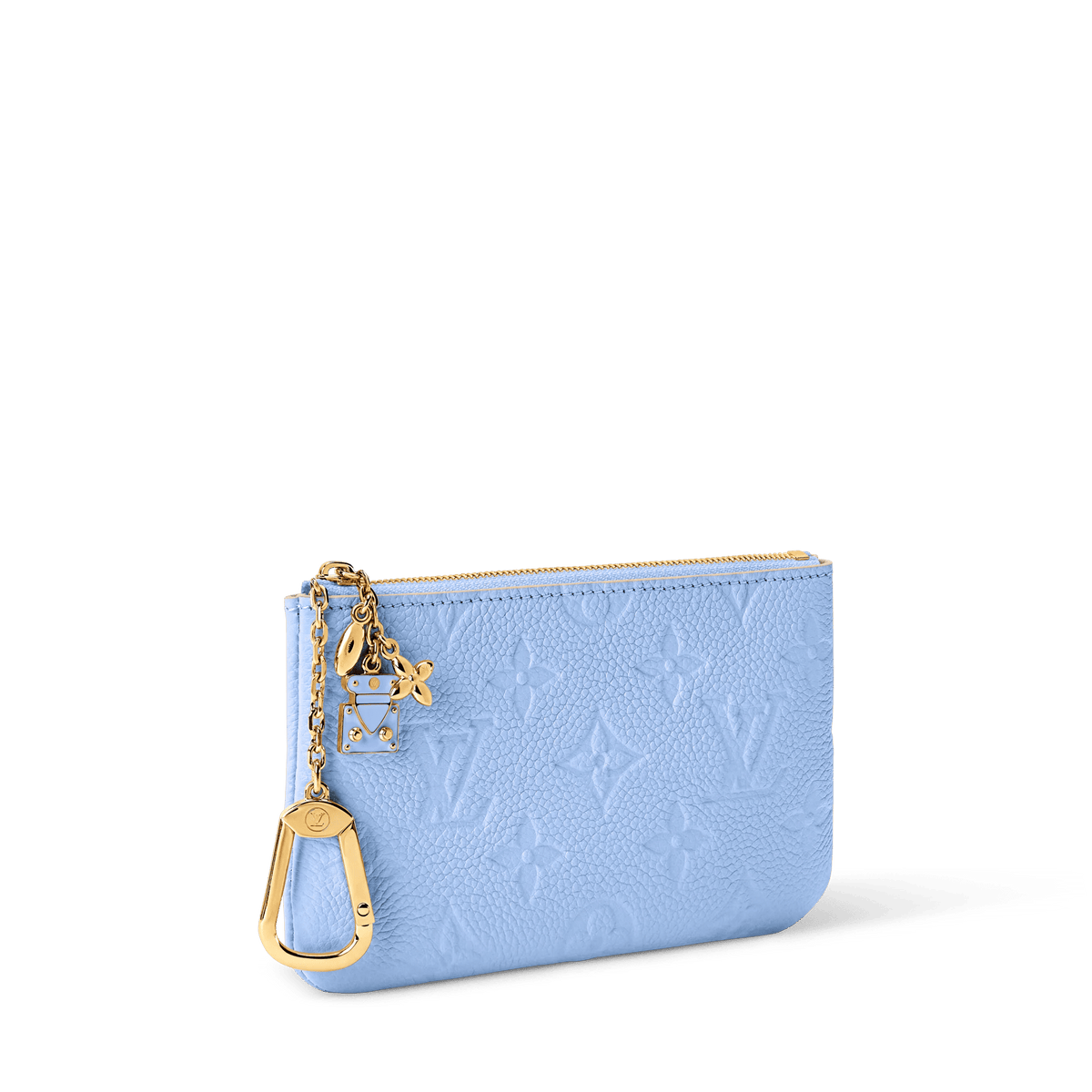 Key Pouch S Monogram Empreinte Blue Iris/Peuplier M29815