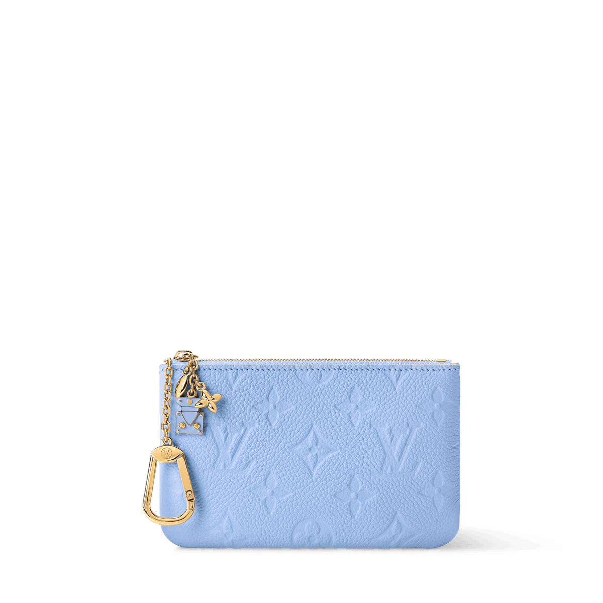 Key Pouch S Monogram Empreinte Blue Iris/Peuplier M29815