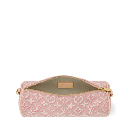 Women's Pochette Papillon Monogram Emblème Rose Ruban Nano Bag