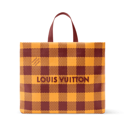 Men's Shopper Tote MM Damier Mustard