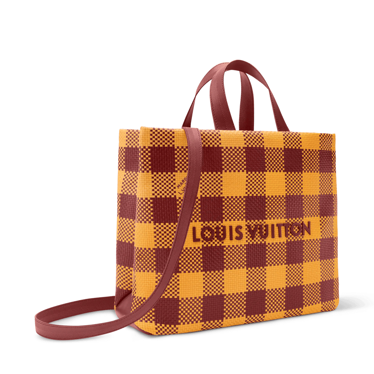 Men's Shopper Tote MM Damier Mustard