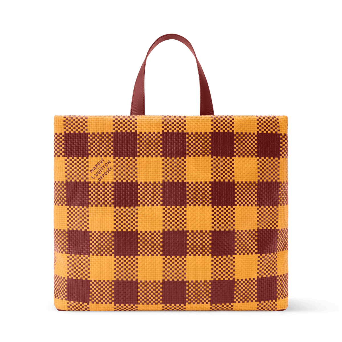 Men's Shopper Tote MM Damier Mustard