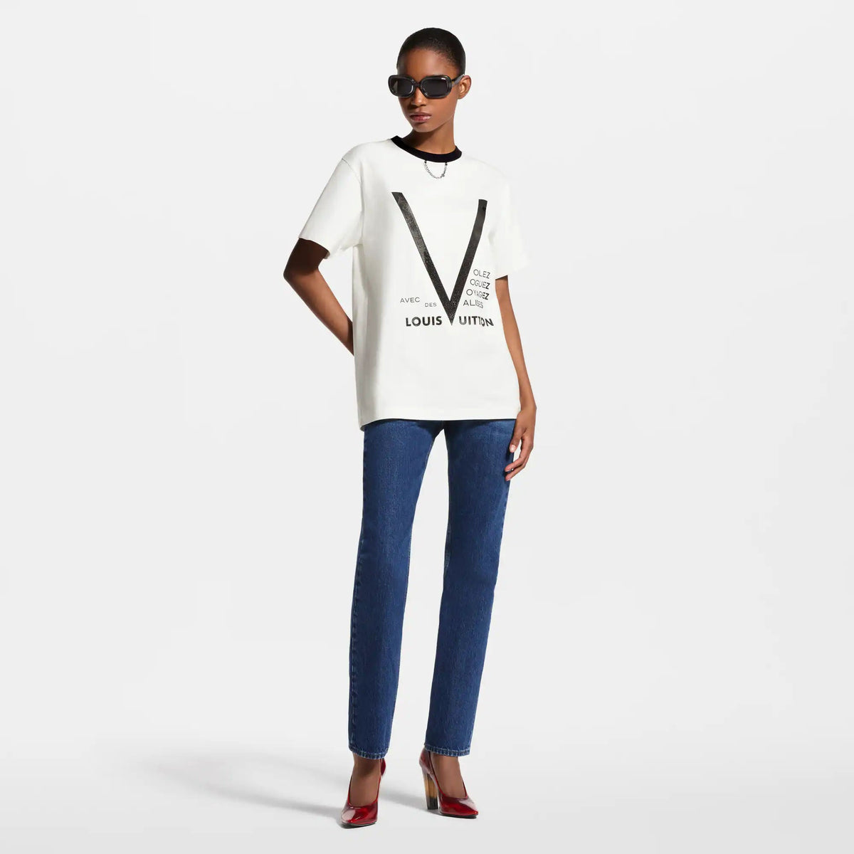 Women's Signature Print Crewneck T-Shirt