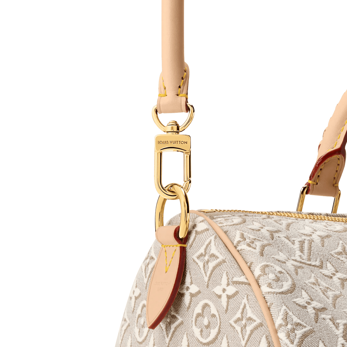 Speedy Soft 30 Monogram Emblème Peuplier Gold-Toned Hardware