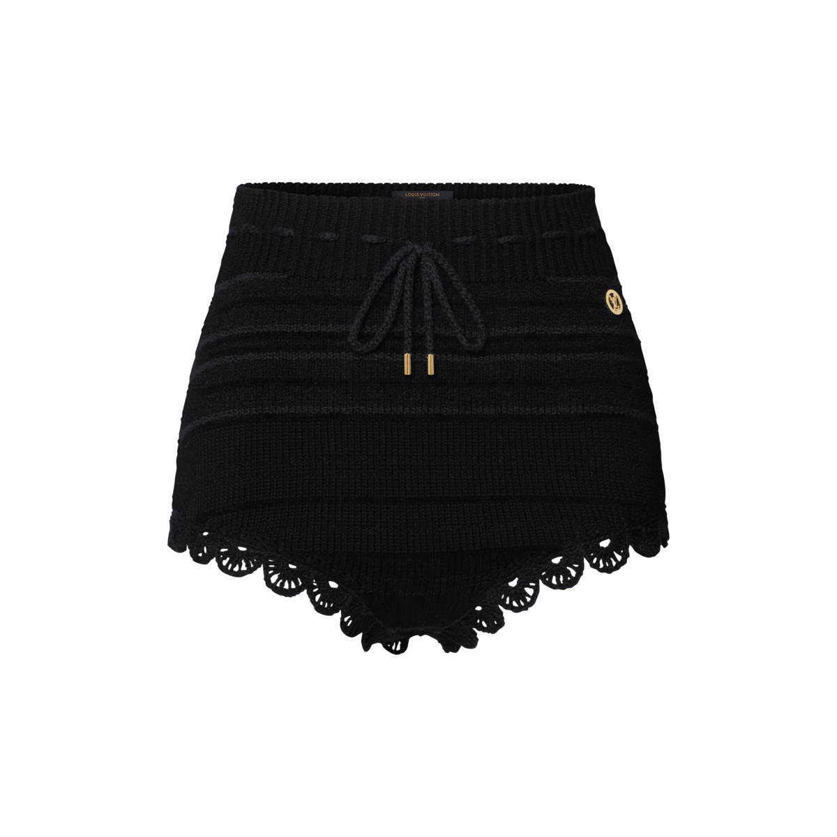 Women's Striped Knit Drawstring Briefs