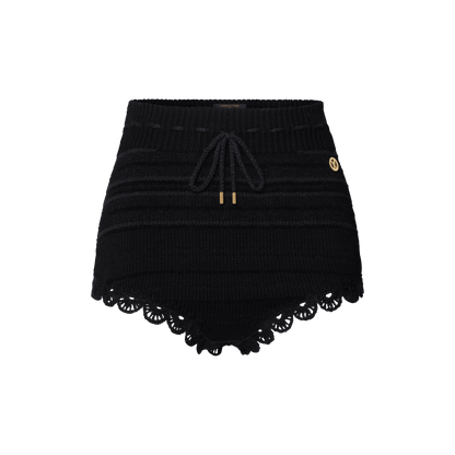 Women's Striped Knit Drawstring Briefs