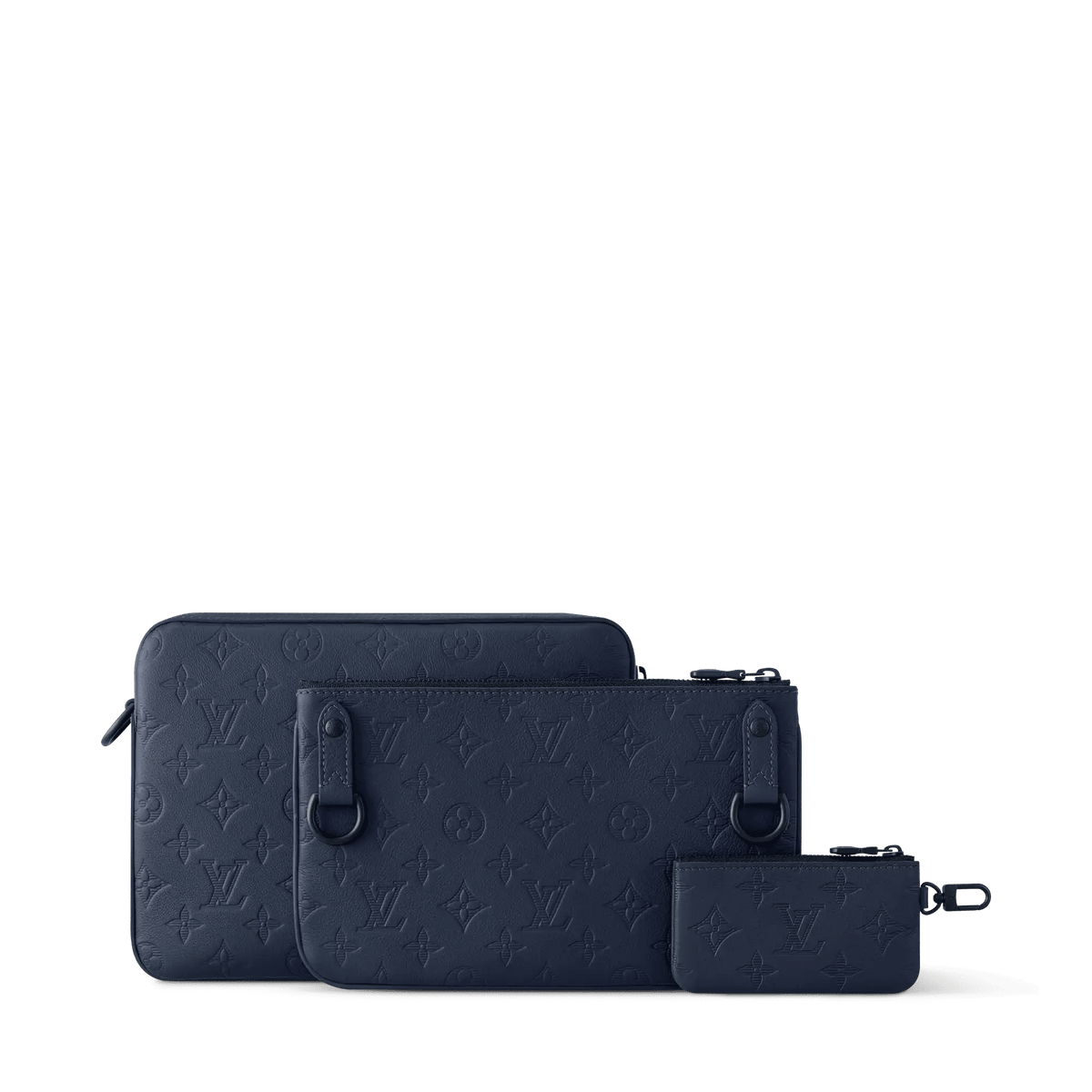 Women's Trio Messenger Monogram Shadow