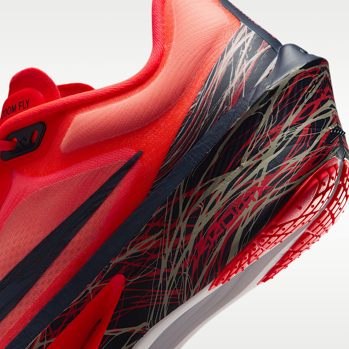 Zoom Fly 6 Men's Road Racing Shoes Carbon Fiber Bright Crimson