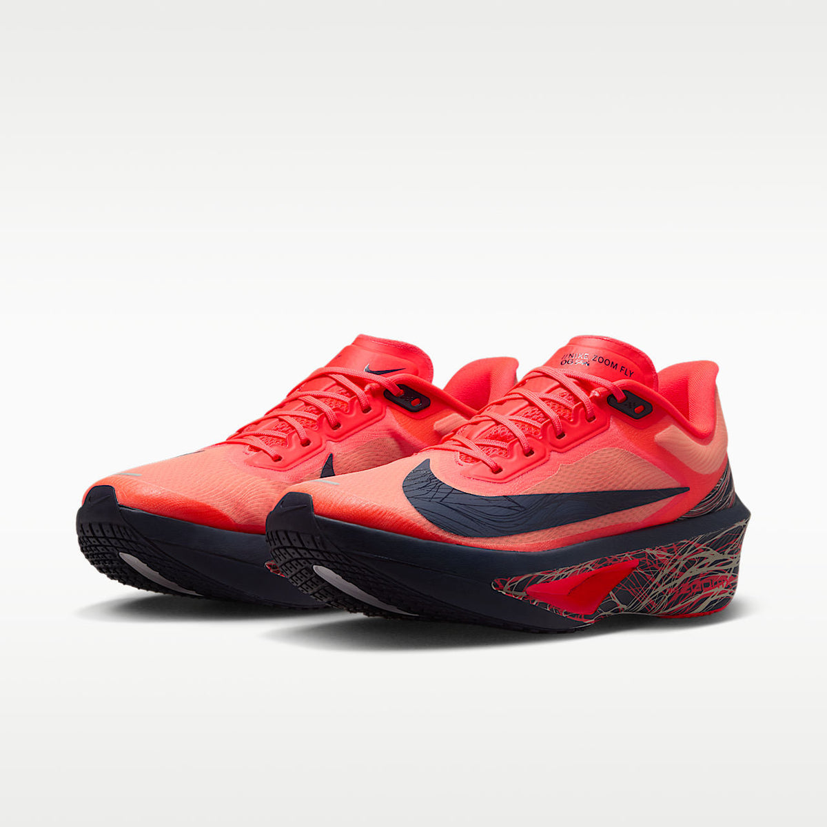 Zoom Fly 6 Men's Road Racing Shoes Carbon Fiber Bright Crimson