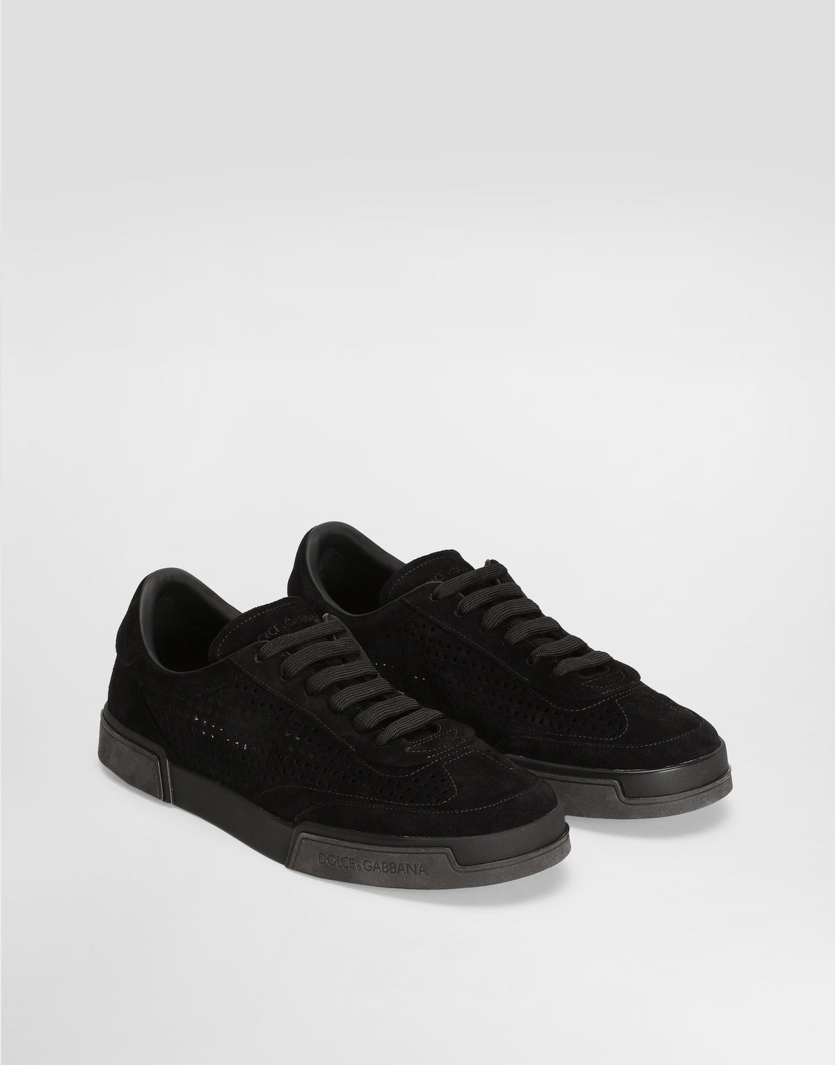 Portofino Yacht Suede Sneakers Black