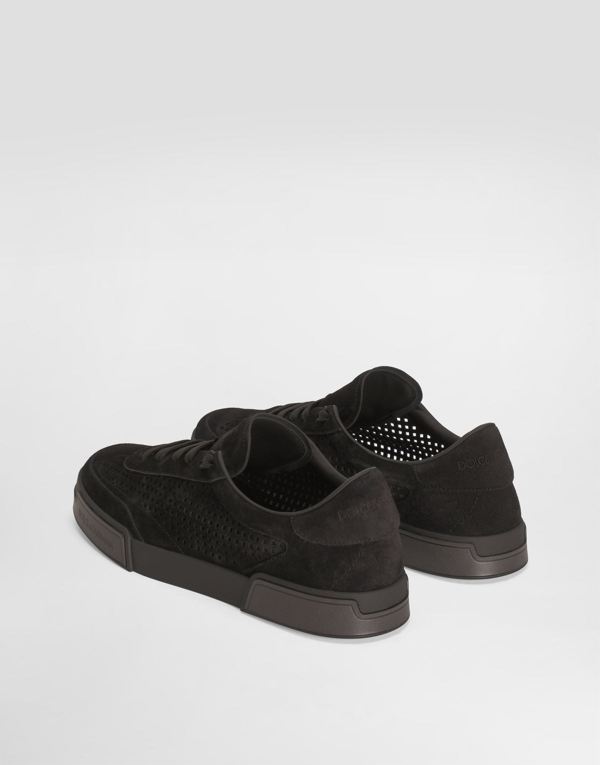 Portofino Yacht Suede Sneakers Black