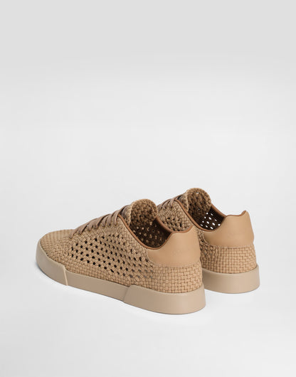 Portofino Light Strobel Sneakers Woven Fabric Beige