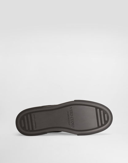 Portofino Yacht Suede Sneakers Black