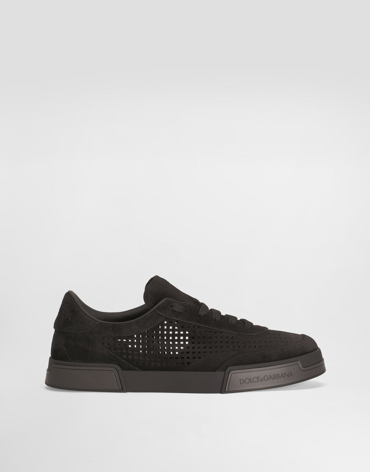 Portofino Yacht Suede Sneakers Black