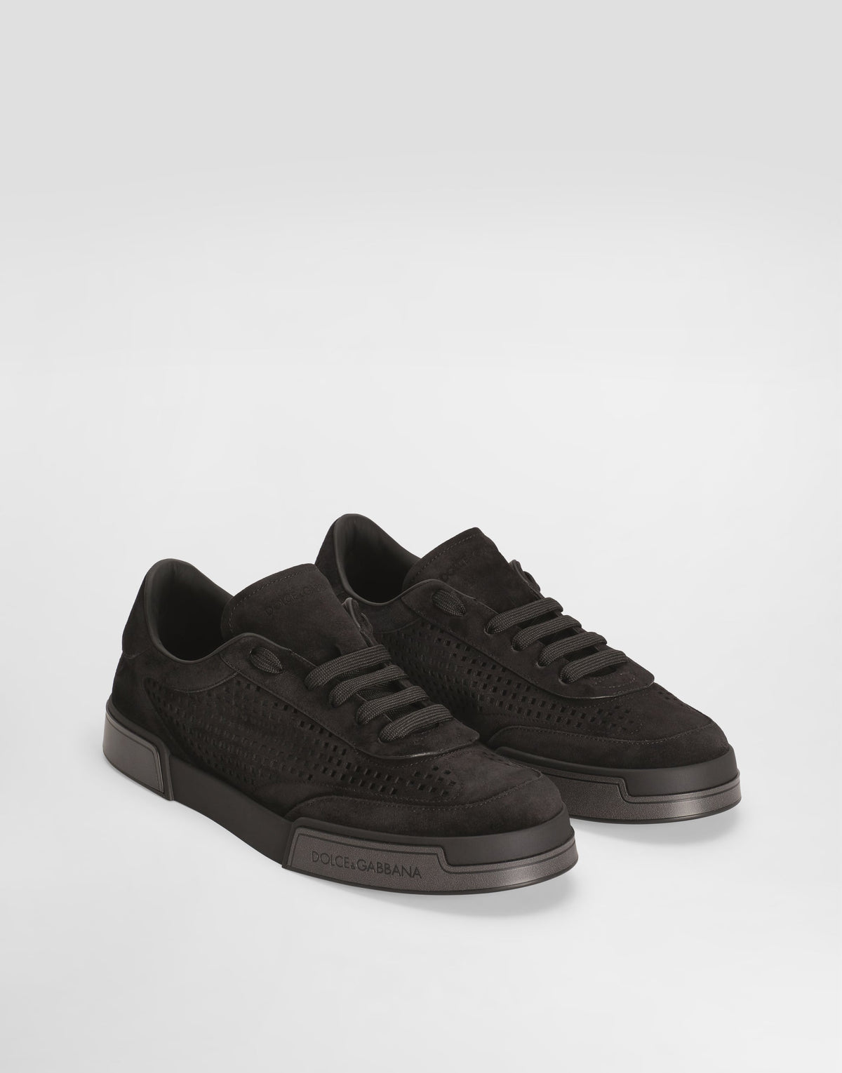 Portofino Yacht Suede Sneakers Black