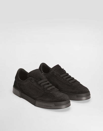 Portofino Yacht Suede Sneakers Black