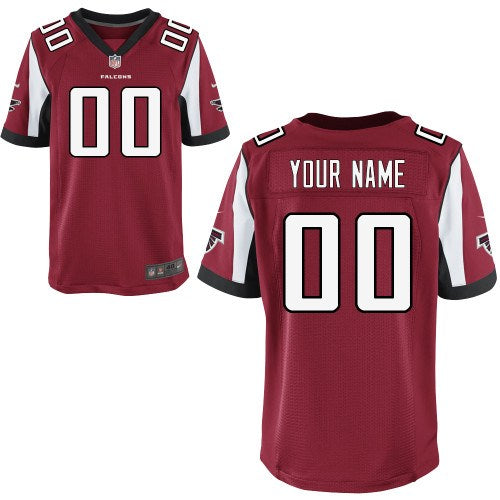 Custom Men’s Atlanta Falcons Customized Elite Team Color Jersey