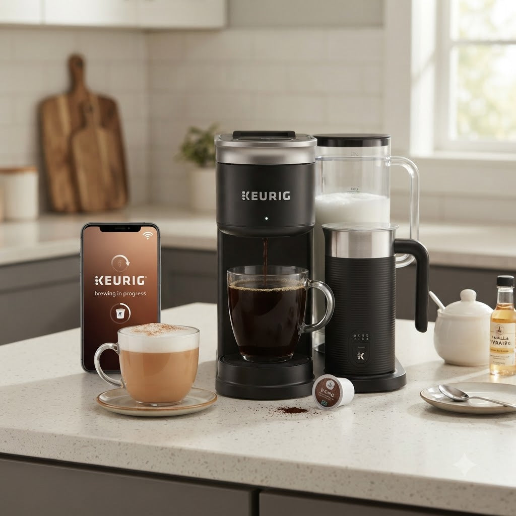 Keurig - K-Cafe Smart Brewer - Black