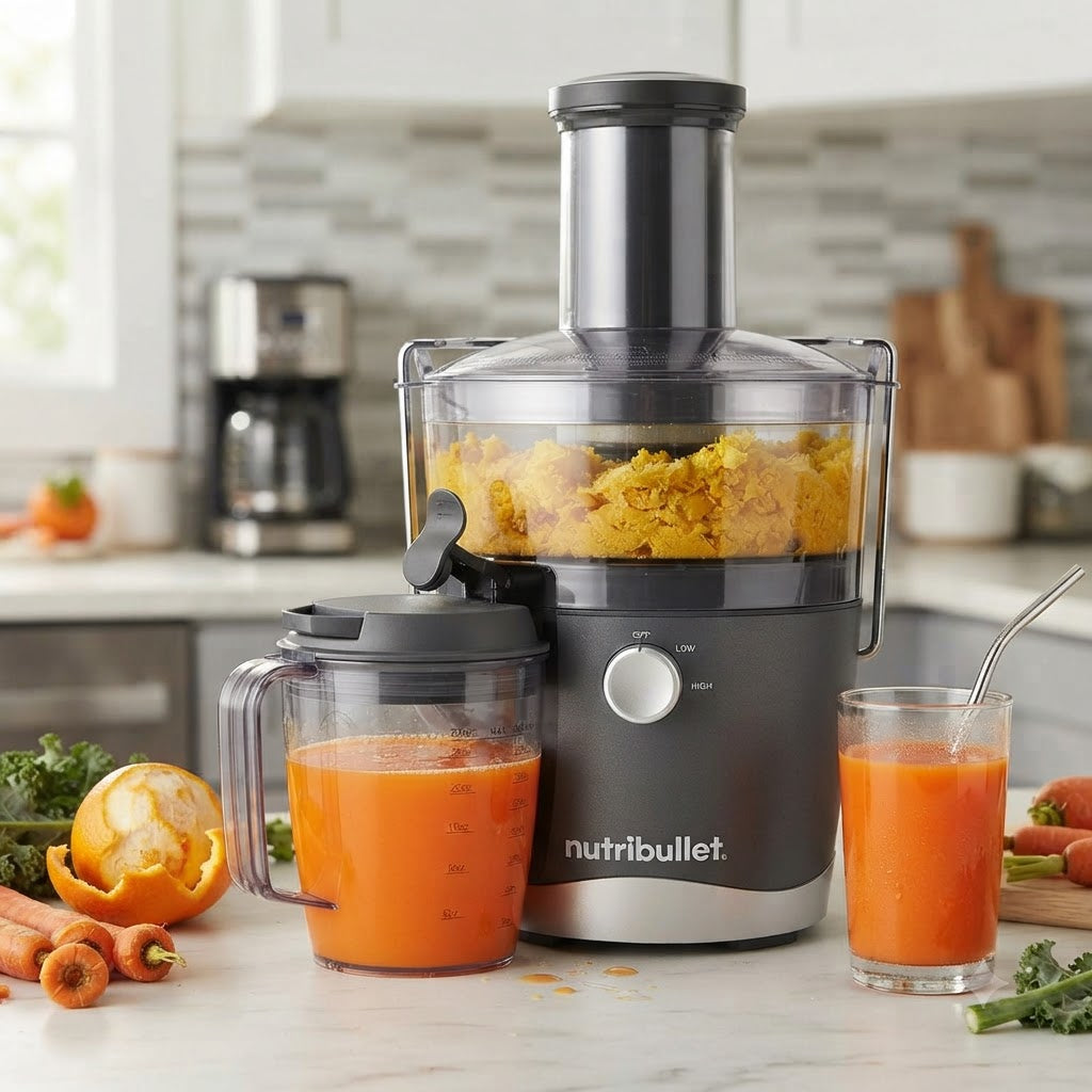 Nutribullet - Juicer Dual Speeds - Gray, NBJ50100