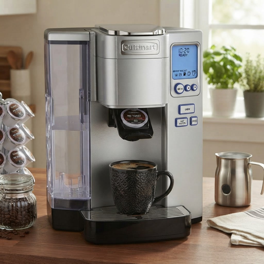 Cuisinart - Premium Single Serve Coffeemaker - Silver