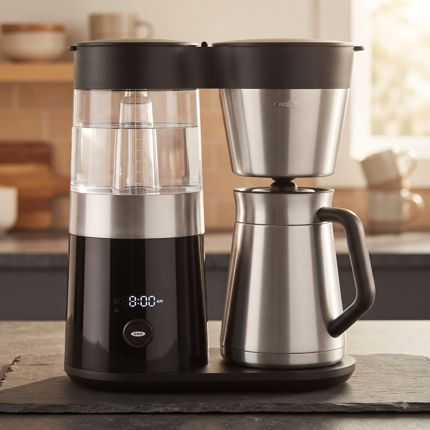 OXO - Brew 9-Cup Drip Coffee Maker - Stainless Steel