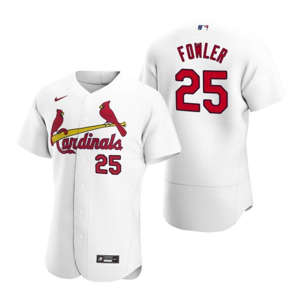 Custom Men’s Dexter Fowler St. Louis Cardinals Flex Base Jersey Light Blue White